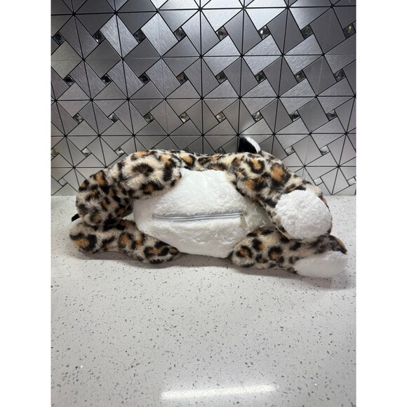 Rare MorisMos Cheetah Leopard Cat 19” Plush w two 6” Kittens stuffed animal - Picture 8 of 9